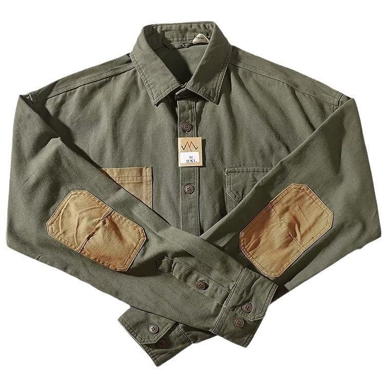 Heavy Contrast Color Japanese-style Retro Leisure Washed-out Autumn